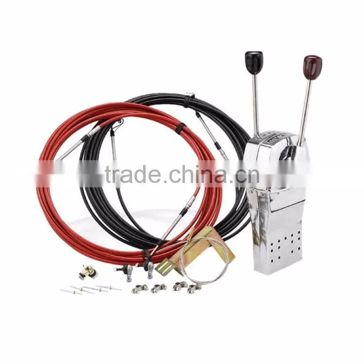 GJ1107 top mount marine dual/single marine control lever for fishing vessel, boats parts accessories