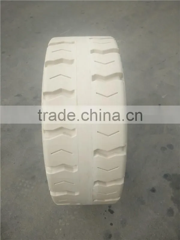 replacement rubber forklift solid tyre press-on15x5x1114 wheel with quality warranty