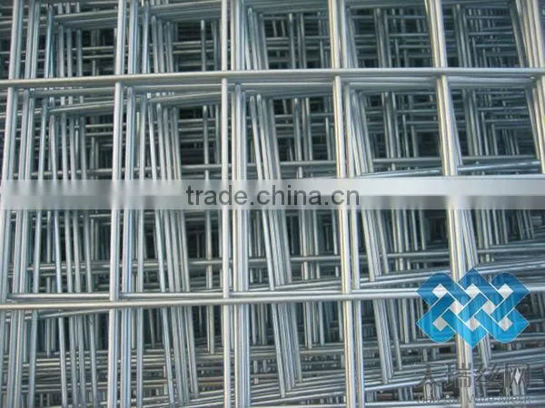 High quality of galvanized and black steel welded wire mesh panel