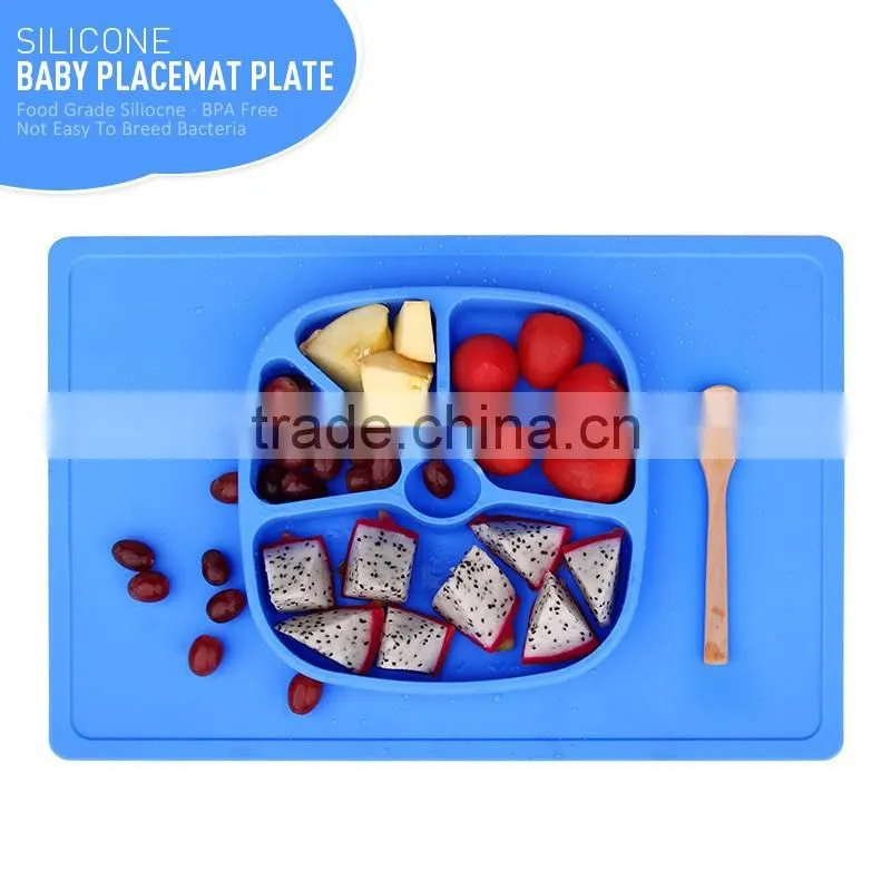 Promotion baby gift handle silicone baby training spoon