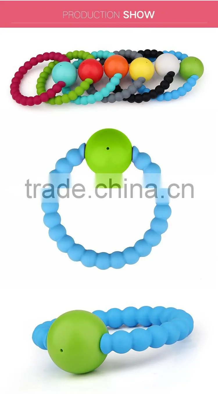 FDA Approved Baby Teethers Rattle Ring Gift Set Cool Baby Gifts