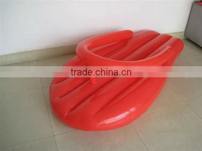 high quality inflatable flip flop lilo with custom logo,custom size,cusom color,OEM orders are welcome