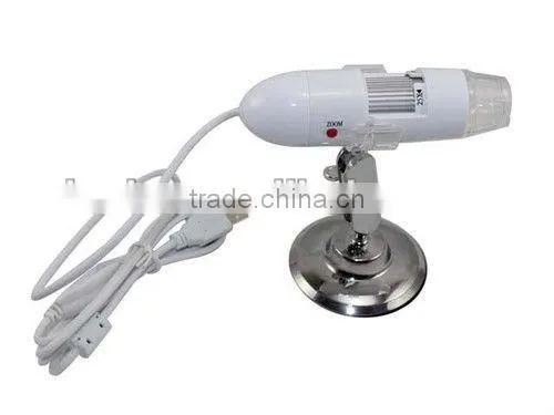 USB Microscope 25X~200X Magnifier USB Camera & Video & Measurement software