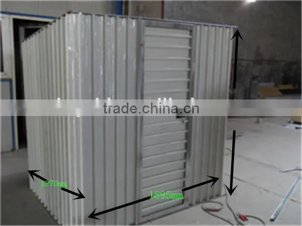 garden shed/metal shed 1270x1895x1900mm