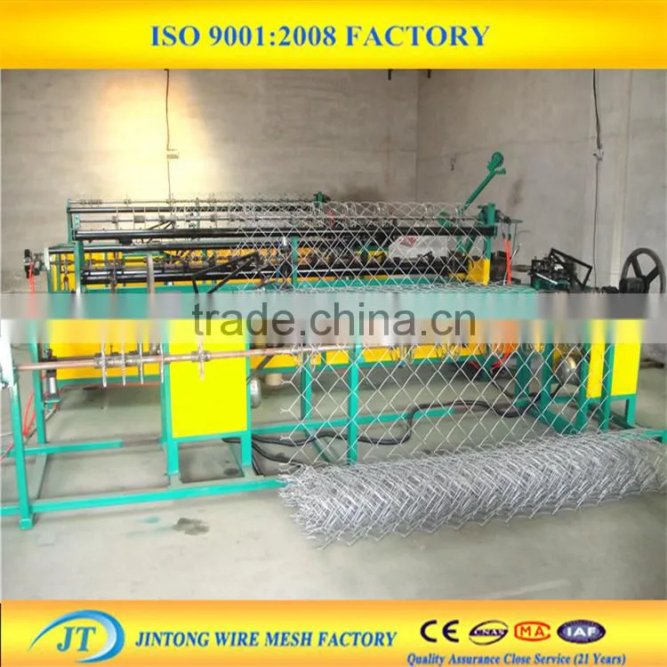 chain link fence machine