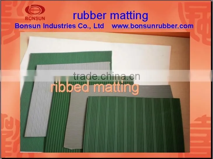 from 3mm to 6mm thickness flooring rubber mat