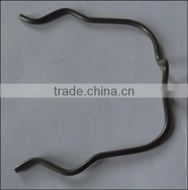 Custom spring steel power coating hook /bending wire form