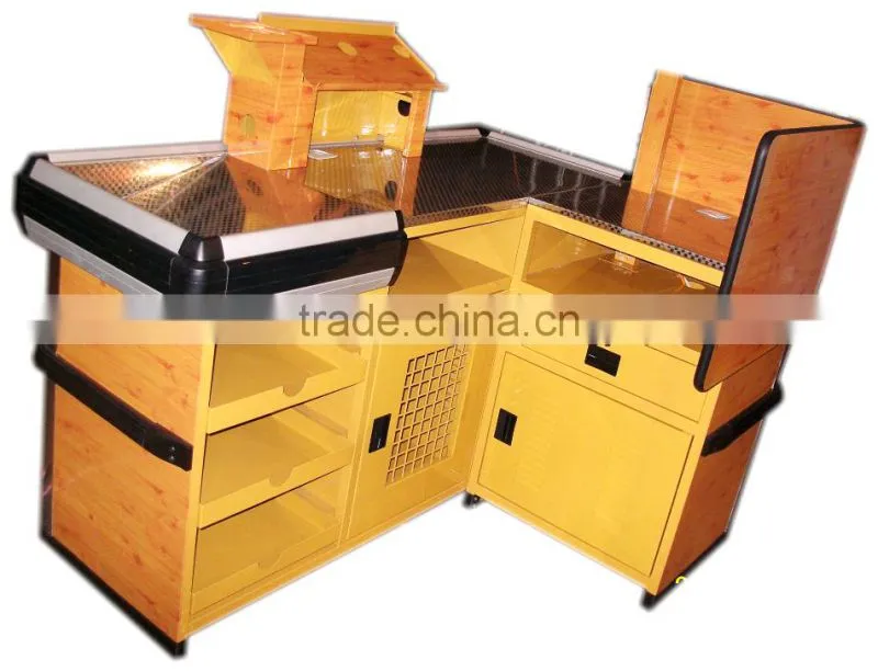 Supermarket Checkout counter with high quality , checkout counter
