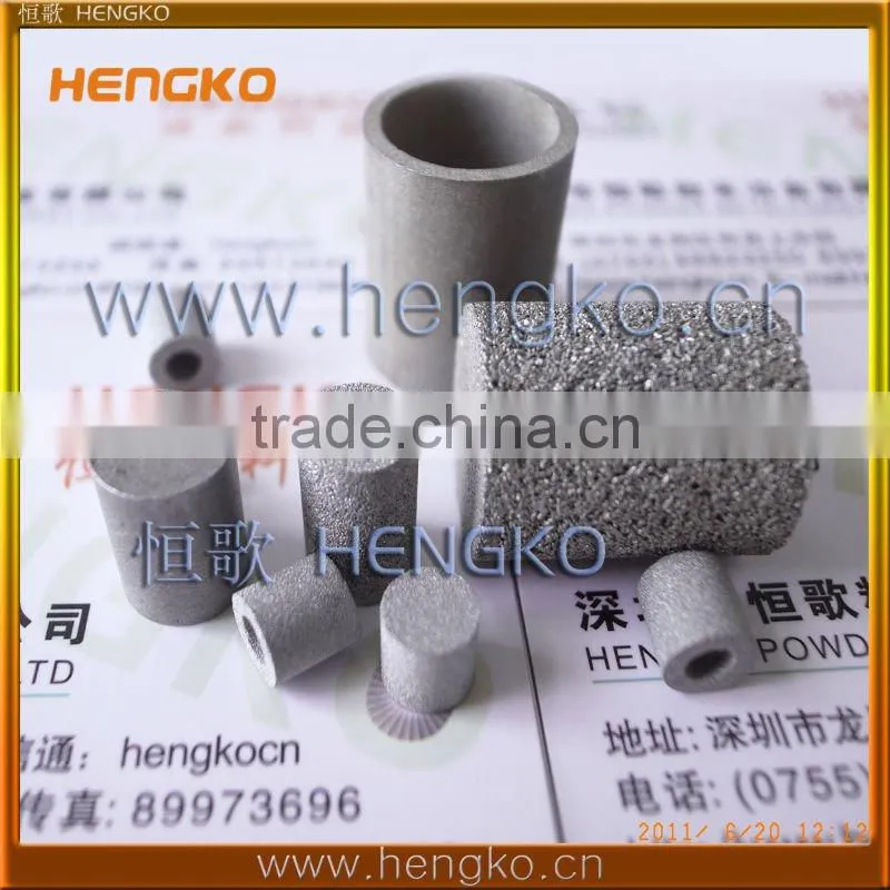Reusable Resists High Temperature Microns Porous Mesh Powder Sintering Metal Filter Cartridge