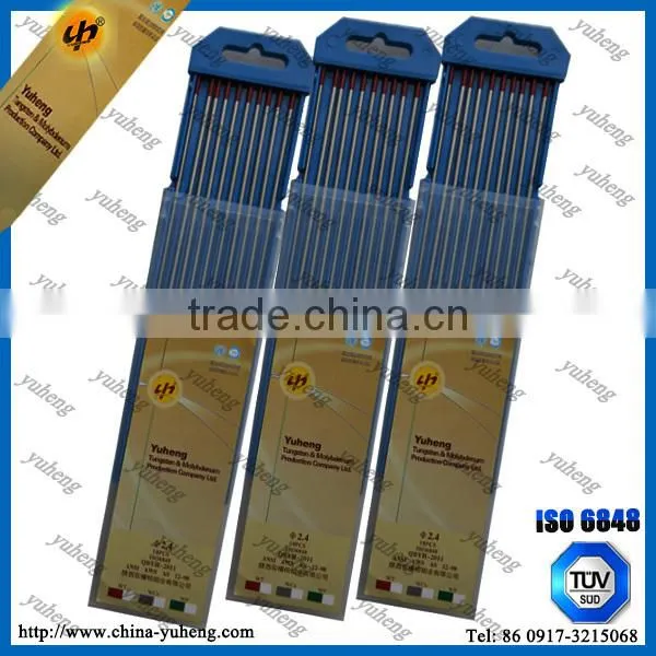 Tungsten WT20 1.6mm tig Welding Electrodes tungsten needle 150mm/175mm