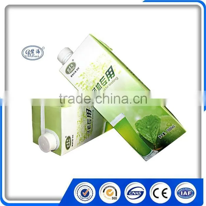1000 ml liquid food laminated packaging paper