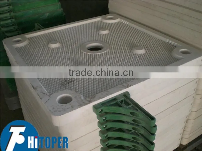 Filter plate made of GFPP sealed by silica gel strip for sale