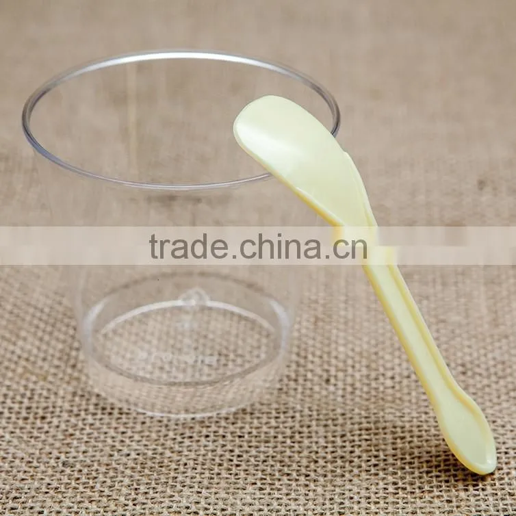 Clear 10oz plastic bubble tea cup