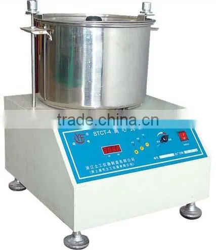 STCT-4 Digital display China centrifugal extractor 1500G-Determination of bitumen percentage in bituminous mixtures