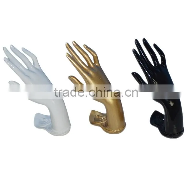 Boutique jewelry display fiberglass mannequin hand for sale
