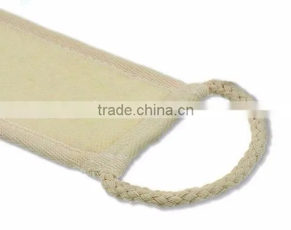 cy292 Exfoliating Loofah Back Scrubber Shower Bathtub Bakblade Body Sponge for Men and Women with handles and Bar Soap Pocket