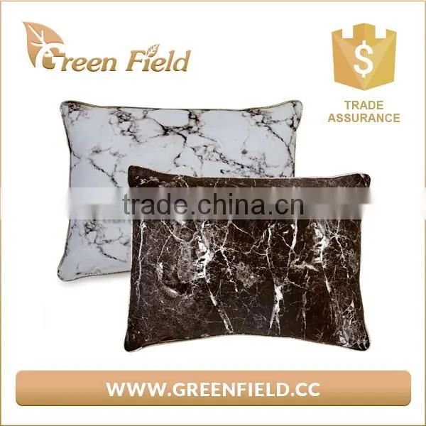 New fashion custom comfortable marble pillow case