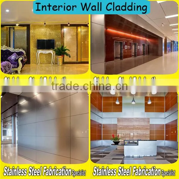 Customed Perporated Stainless Steel Sheet Metal Wall Art Decor