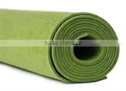 Colored roll wool felt
