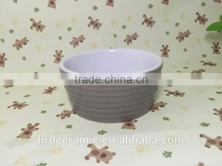 Stocked Nice colorful porcelain round ceramic soup bowl