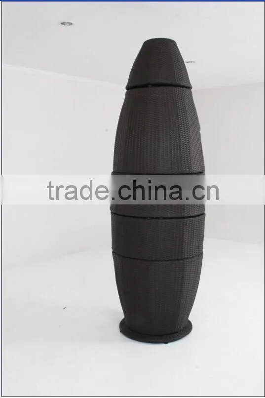 garden rattan table and chair