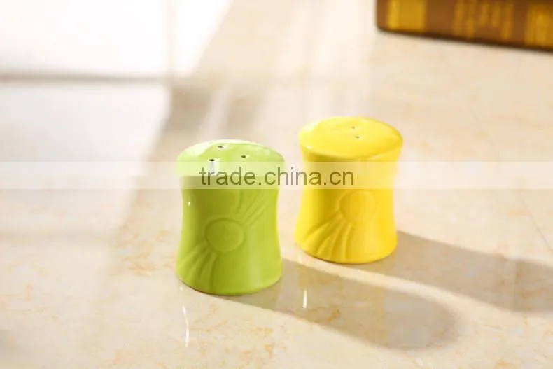 kitchenware ceramic canister set with stainless metal stand