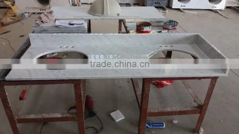 Natural Carrara Marble Vanity Top