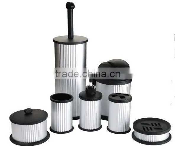 Bathroom set, set of FOUR (Cylinder)