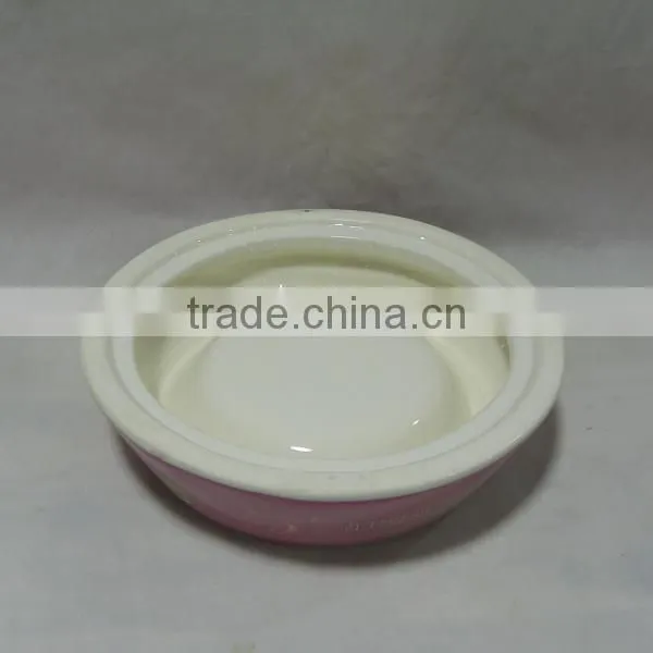 Pink Panther Ceramic Dog Bowl
