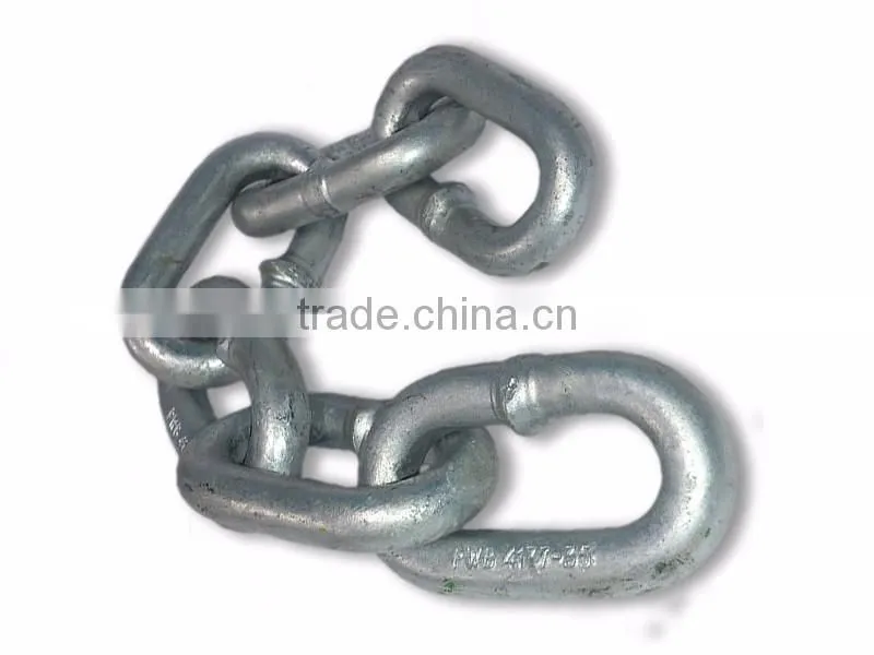 yellow zinc plate Trailer Safety Chain