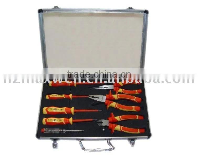 8pcs Aluminum Case Tool Set