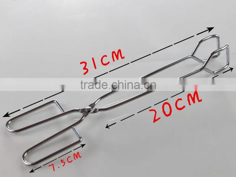 Multifunction Stainless Steel Kitchen Scissor Food Tongs/ BBQ Tongs