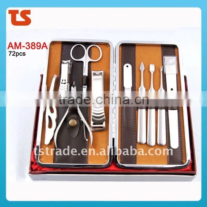 2014 5PC Professional Stainless Steel Nail Manicure Set Tools AM-410D
