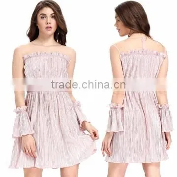 Free sample new stocks women casual one piece dress