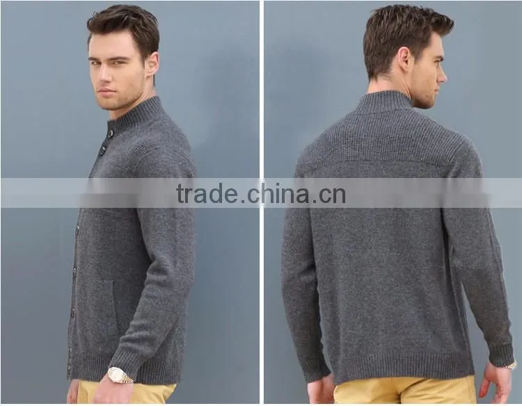 Hot selling products 2016 winter men cardigan sweater
