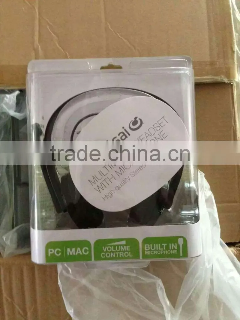 BHNHEADM161153 ELectronic product Headphone Multi Media headset with Microphone Stocklots 1000 pcs