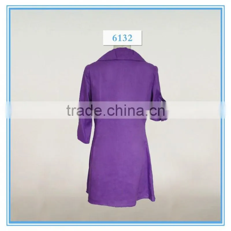 Women casual linen pant suit for spring and summer