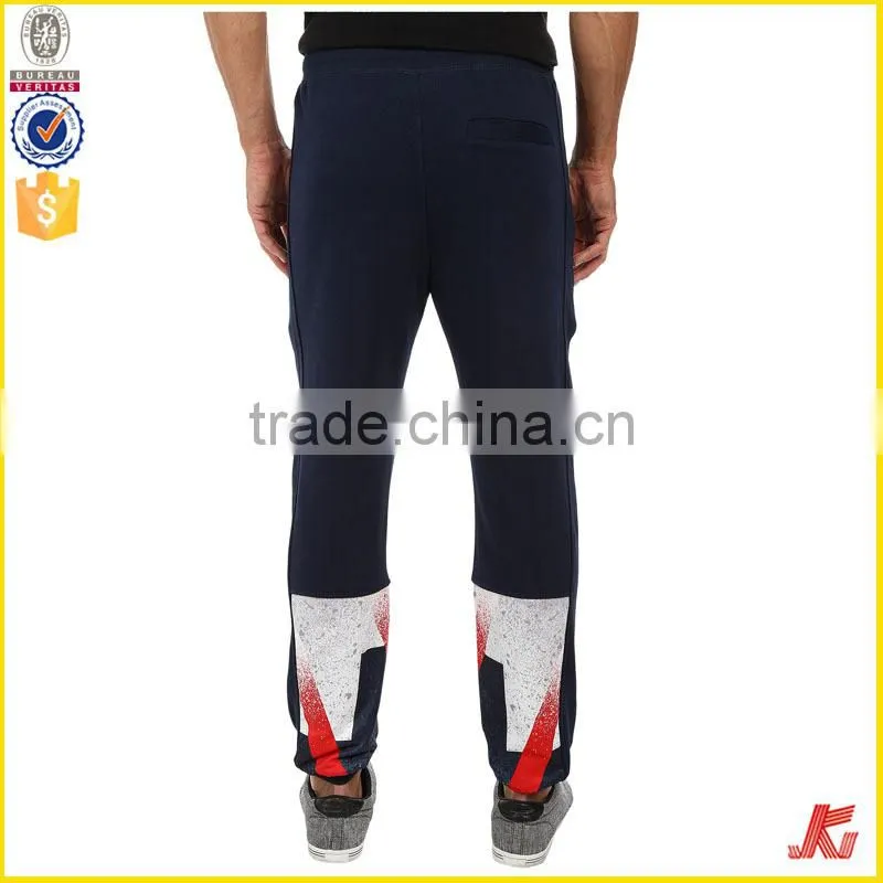slim fit printed mens sweatpants