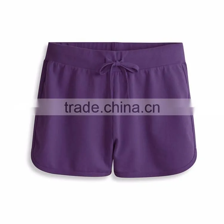 Bulk China Manufacturer French Terry Sport Wholesale Blank Board Women Shorts