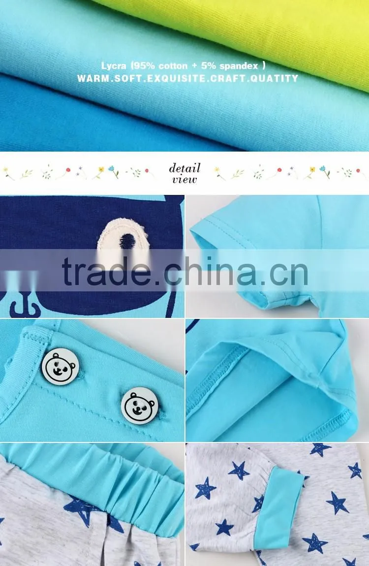 Hot Selling Trendy Toddler Boy Clothing, Summer Bulk Wholesale Kids Clothing