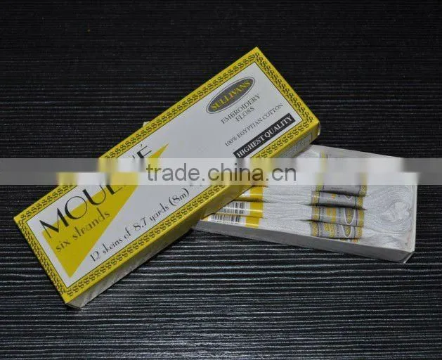 100% Egyptian Pearl Cotton Thread