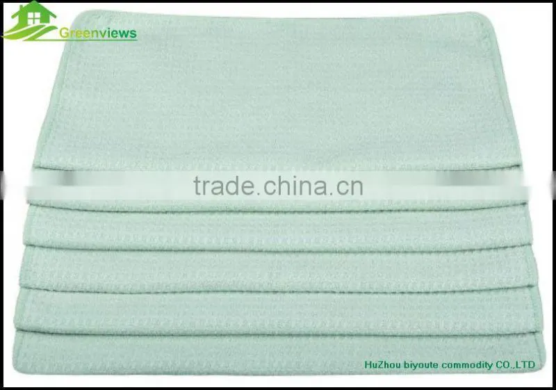 Plain Color Kitchen Towel Waffle Tea Towel Waffle Weave Bath Towel