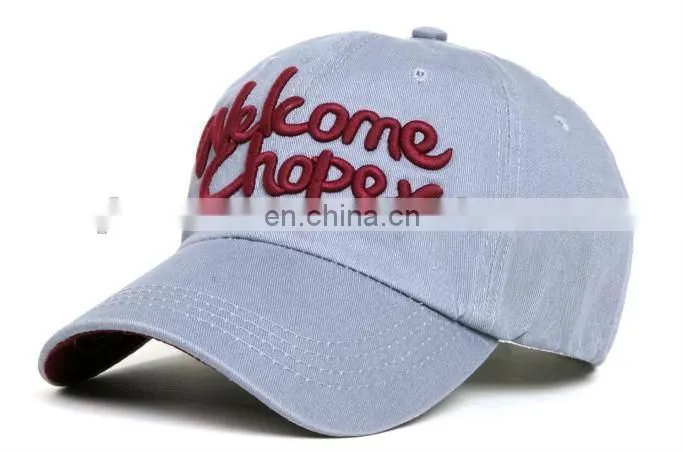 hot sale custom design baseball caps hats manufacturer
