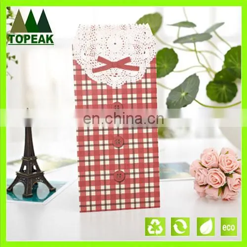 Topeak high quality colorful paper envelope printed with best selling