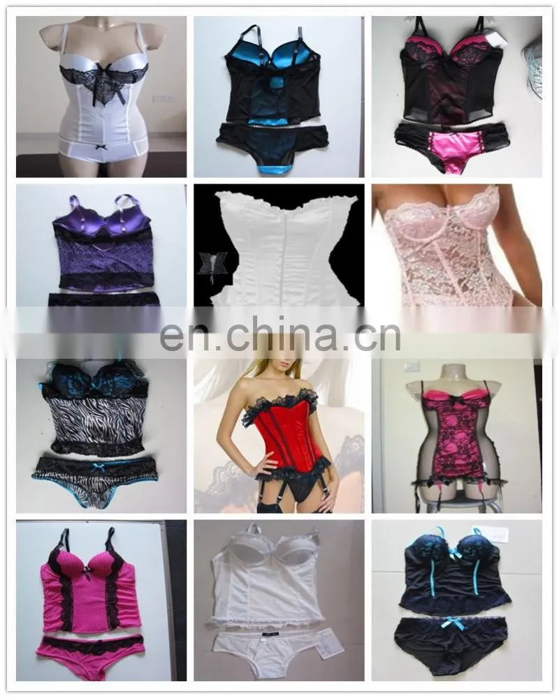 Women underwear latest fashion sexy bra & string factory price (Miss Adola)