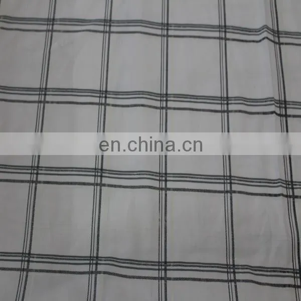 100% Cotton Big Check Fabric for Shirt and Blouse