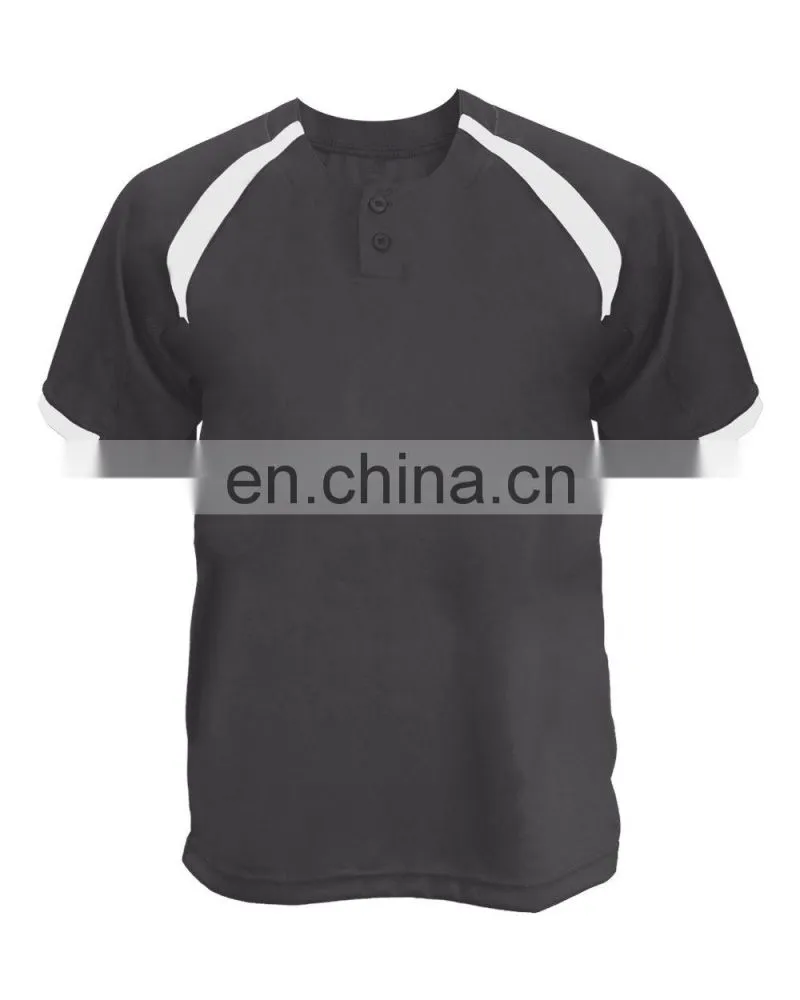 Womens custom stripe casual baseball jersey wear