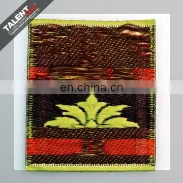 custom woven fashion main label for garment