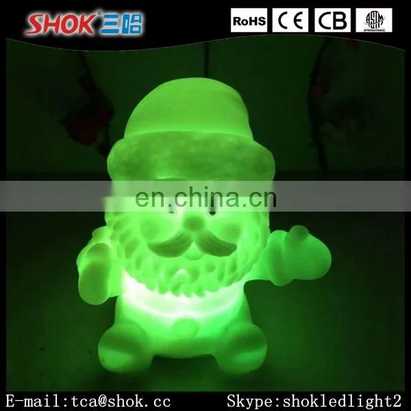 2016 Cheap China Manufacture Led Flashing Christmas Father Moomlight Toy