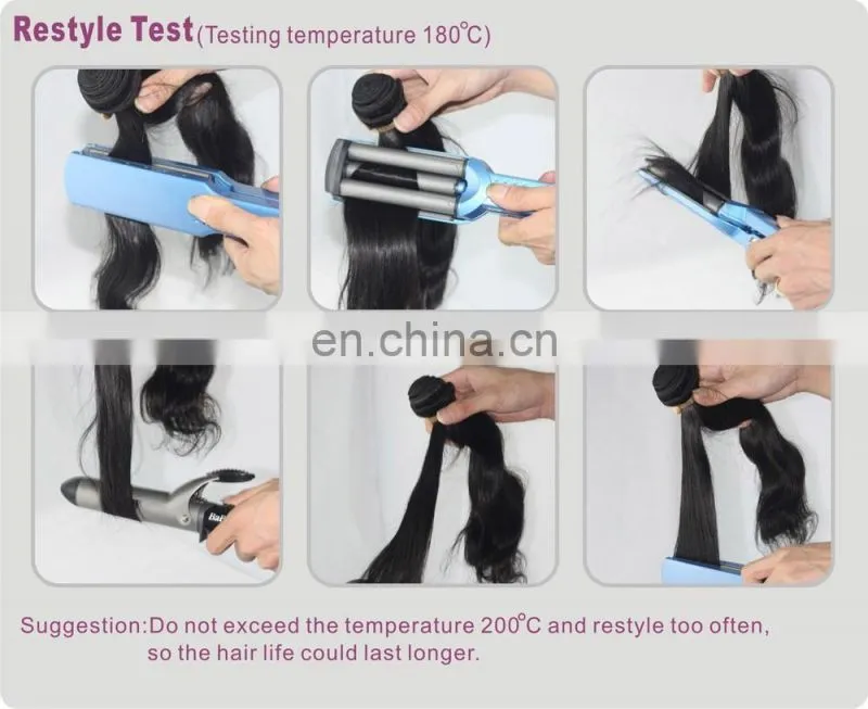 Wholesale 5A 100% virgin brazilain straight remy hair extensions